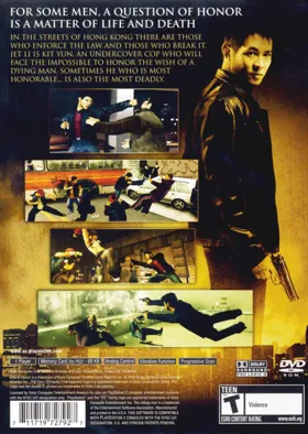 Rise to Honor box cover back